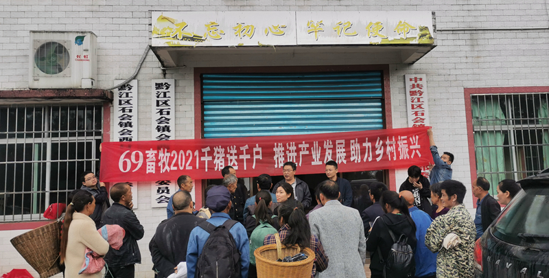 69畜牧免費(fèi)送千豬到黔江千家貧困戶(hù)